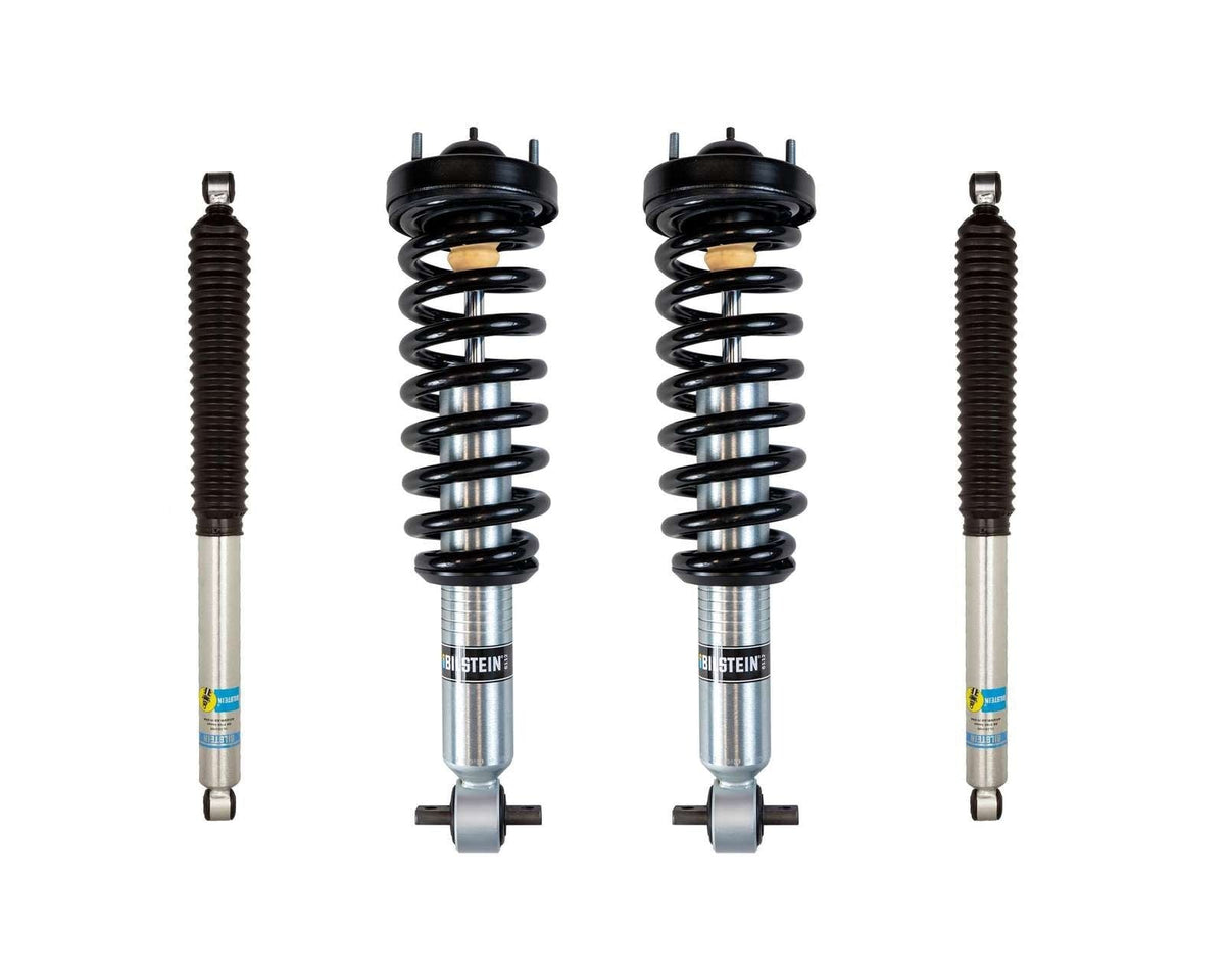 6112 Assembled & 5100/5160 Shocks Set for 2021-2026 Ford F150 4WD