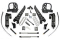 Fabtech 8" Radius Arm System w/Dirt Logic 4.0 Coilovers & Rear 2.25 Shocks Kit for 2008-2016 Ford F250 Super Duty 4WD w/8.0" lift