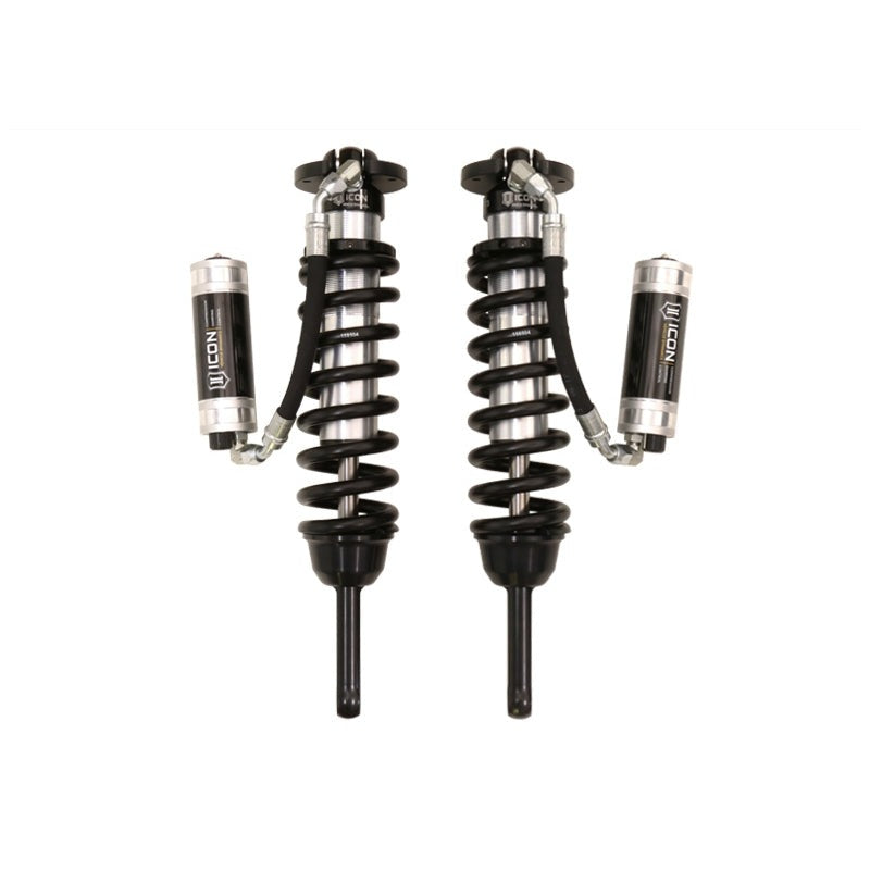 Icon 2.5 Remote Reservoir Coilovers CDCV Front Pair for 2010-2022 Lexus GX460 w/0-3.5" lift