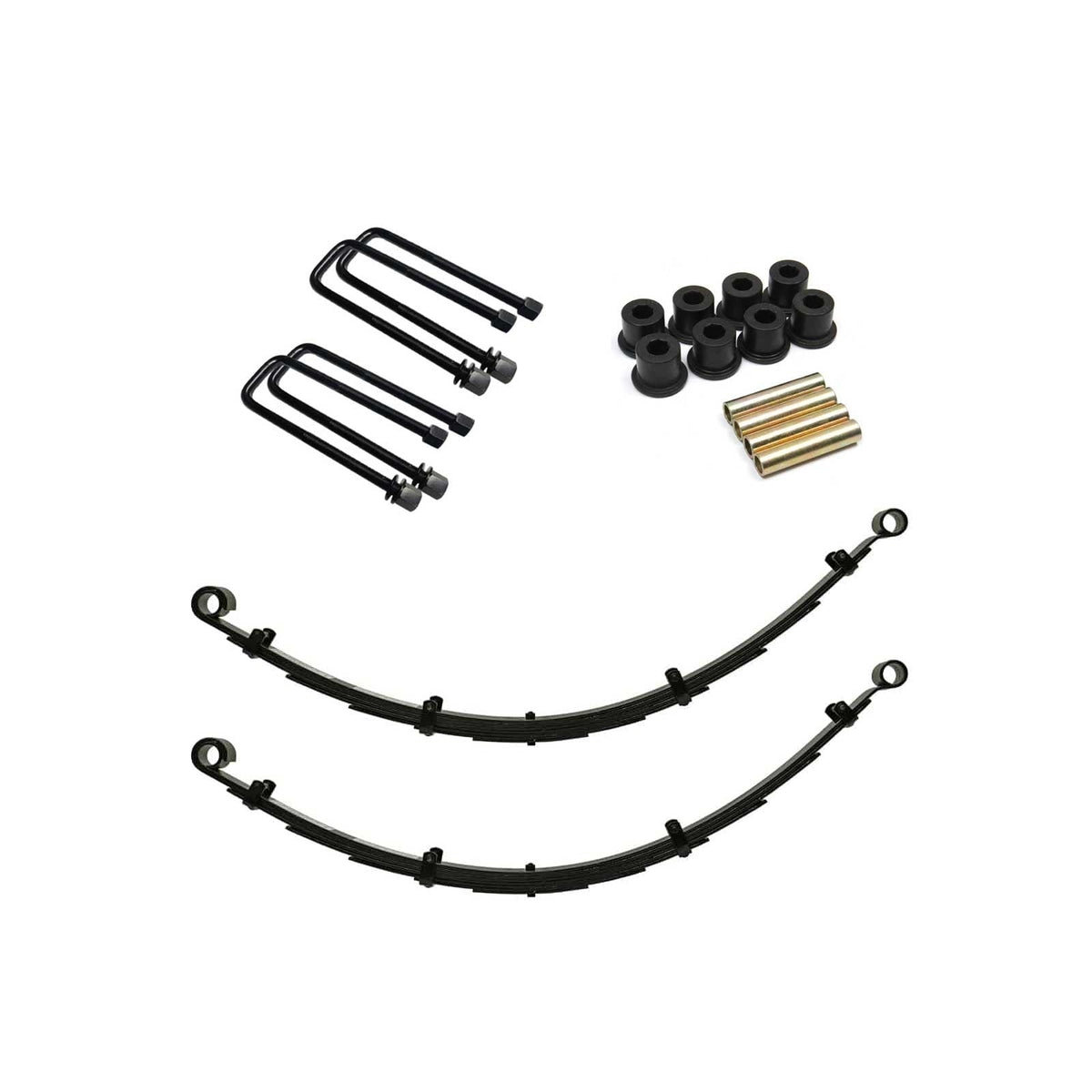 Deaver 2.5" Lift Springs + U-Bolts + Bushing Kit for 1983-2011 Ford Ranger PreRunner 4WD RWD