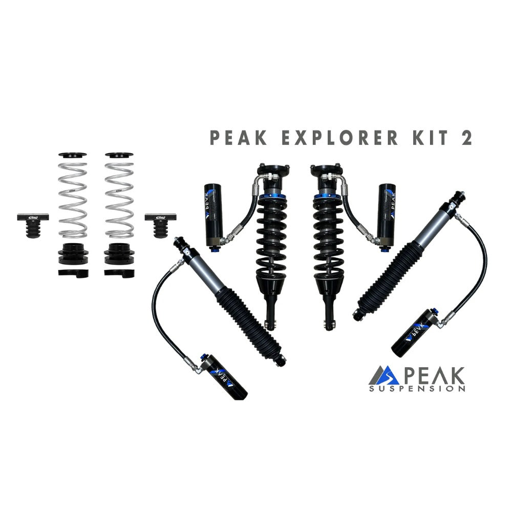 Peak Suspension 2.5′′ DSC Coilovers Explorer Kit Fits 2010-2024 Toyota 4Runner