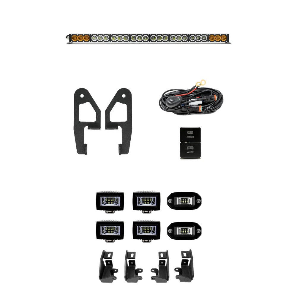 42|43" Dual Row Premium Roof Rack Lighting Kit | Spot & Combo Fits 2005-2023 Toyota Tacoma