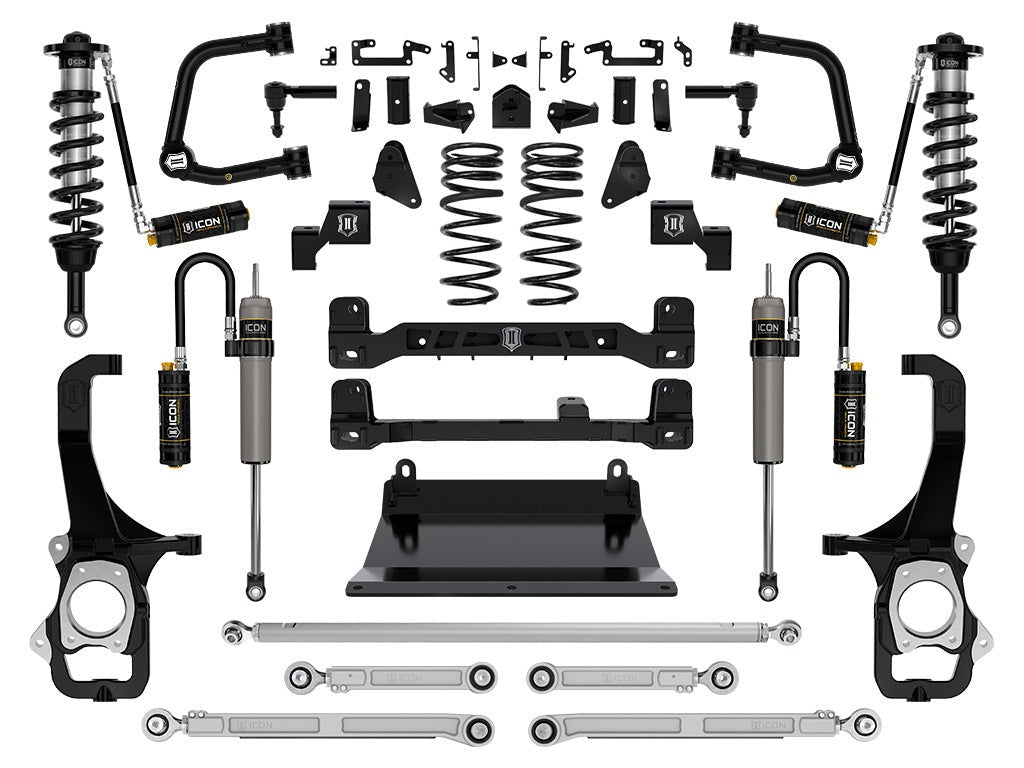 Icon 6" Stage 7 Suspension System Tubluar CDCV Kit for 2022-2024 Toyota Tundra Gas