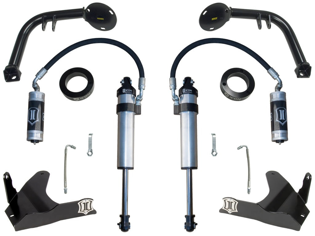 Icon S2 Secondary Shocks System Stage 1 Kit for 2003-2009 Lexus GX470 4WD