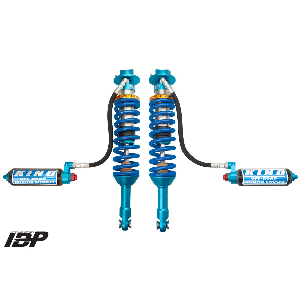 King 30001-403 Front 3.0 Remote Performance Fin Res Coilover w/Adj/Int Bypass (Pair) Ford Raptor 4WD