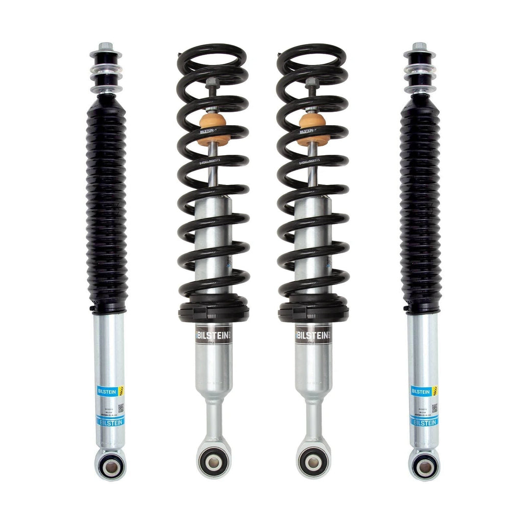 Bilstein 6112 Strut & Spring + Rear 5100 Shocks Set for 2024-2026 Toyota Tacoma 4WD RWD