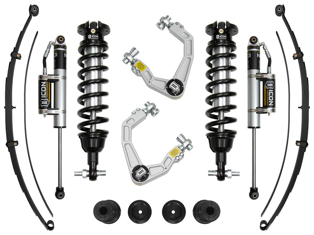 Icon 0-3.5" Stage 6 Suspension System w/Billet UCA Al Knuckle Kit for 2019-2021 Ford Ranger