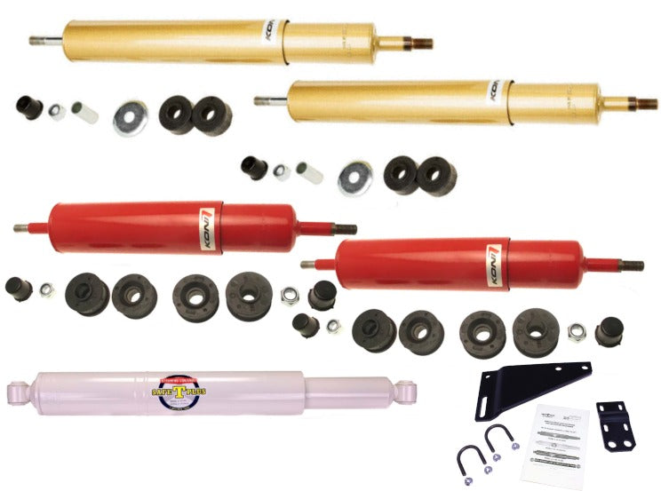KONI FSD/EVO 4 RV Shock & Safe T Plus Steering Stabilizer Chevy Kodiak Chassis 19K Rear Axle