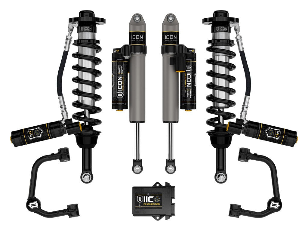 Icon 2.5-3" Stage 5 Suspension System w/Tubular UCA Kit 2021-2026 Ford F-150