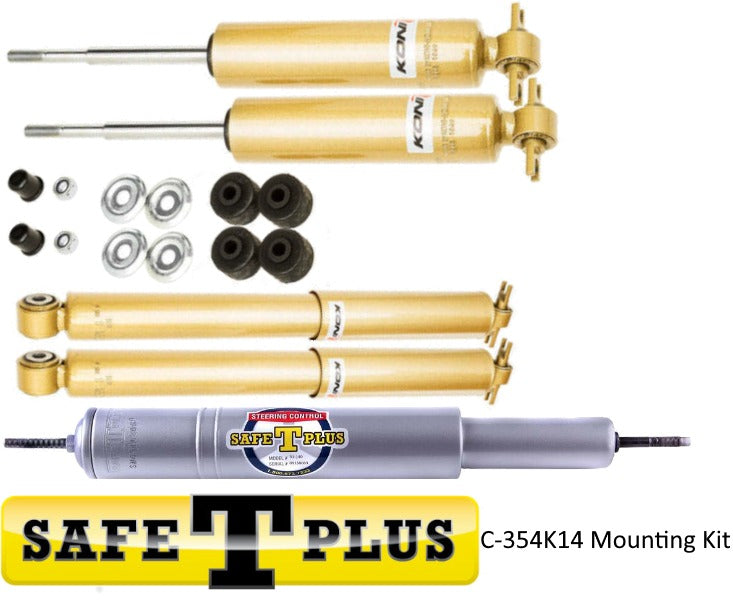 KONI FSD RV Shock & Safe T Plus Stabilizer Kit for 2003-2016 Chevrolet Express 3500/4500