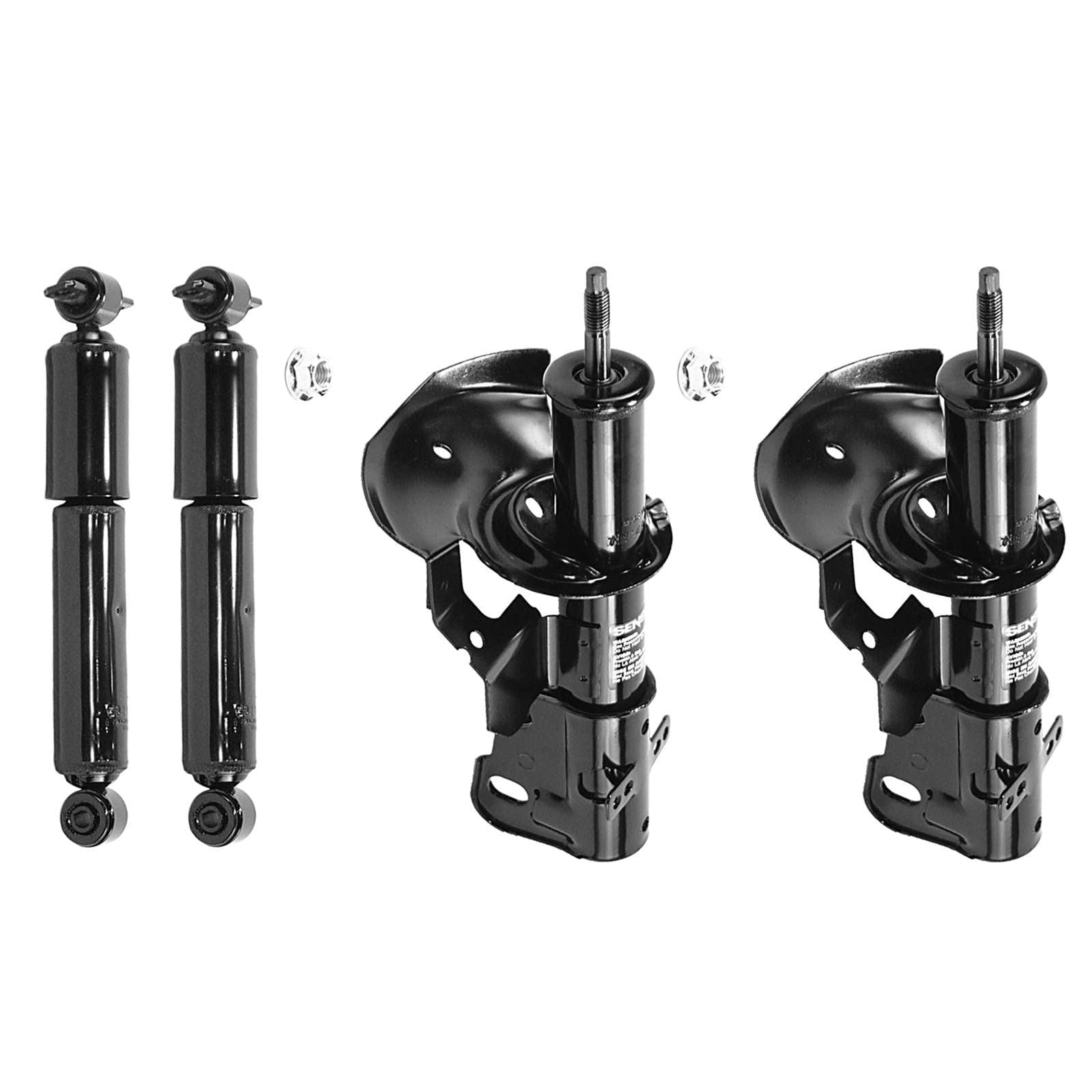 Monroe OESpectrum Strut & Shocks Set for 1984-1986 Pontiac Fiero RWD