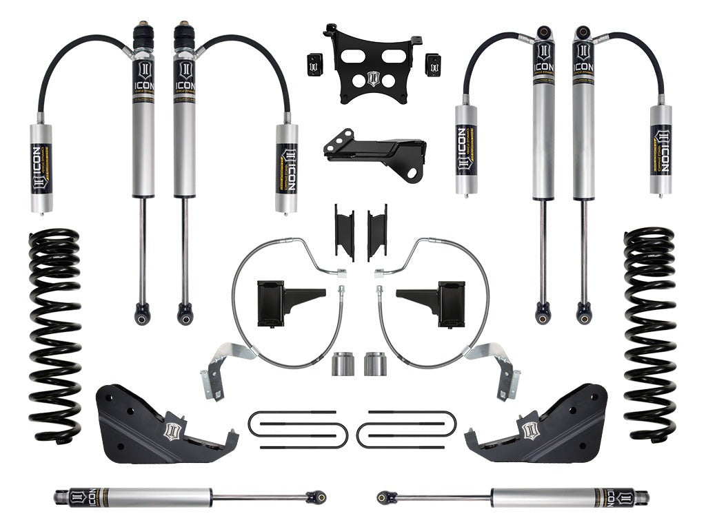 Icon 4.5" Stage 2 Suspension System Kit for 2023-2025 Ford F250 Super Duty Gas