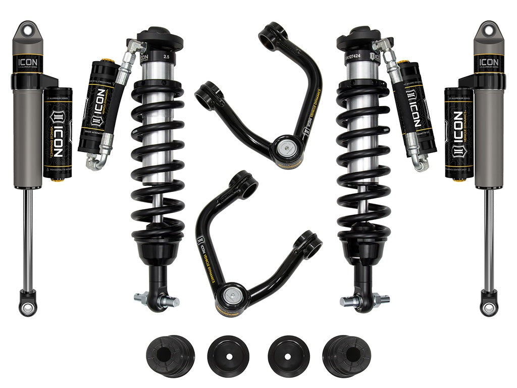 Icon 0-3.5" Stage 4 Suspension System w/Tubular UCA Al Knuckle Kit for 2019-2021 Ford Ranger