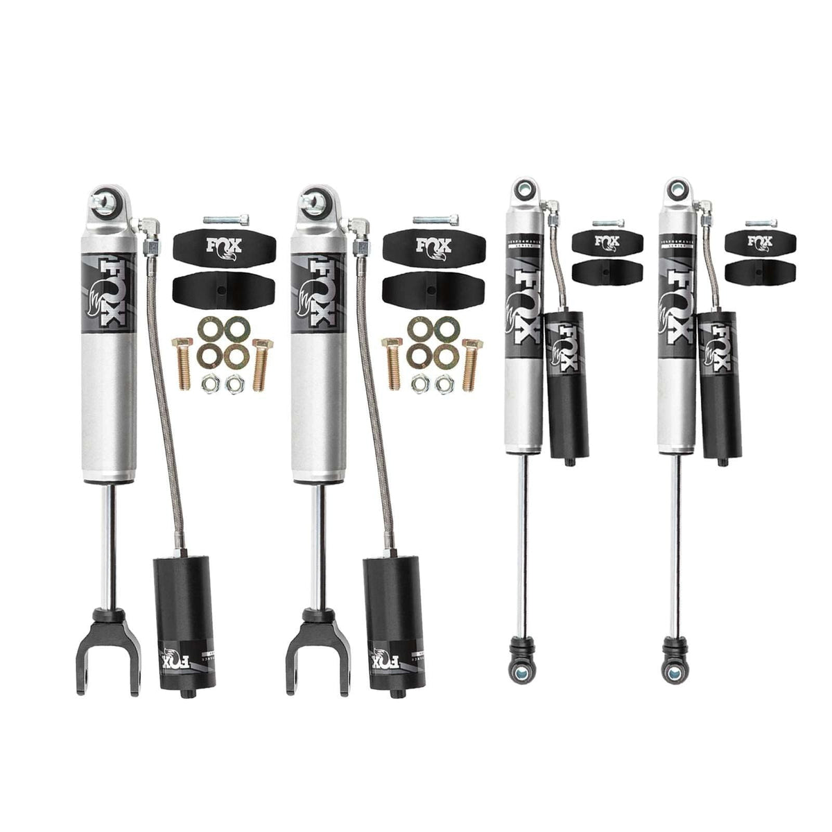 Fox 2.0 Performance Series Shocks w/ Reservoir Set for 2020-2025 GMC Sierra 2500 HD