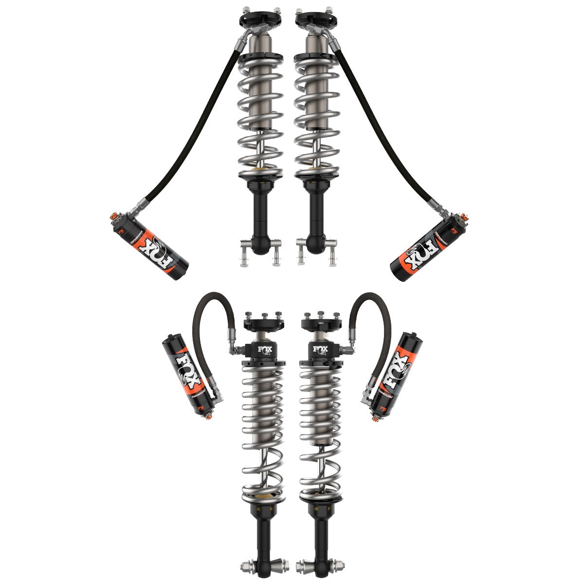 FOX Performance Elite 2.5 Reservoir Adjustable Valving Shock Kit 3" Lift 883-06-212, 883-06-213