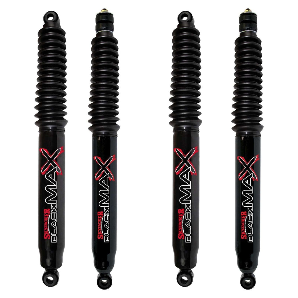 Skyjacker Black MAX Hydro Shocks Set for 2001-2010 Chevrolet Silverado 2500 HD 4WD
