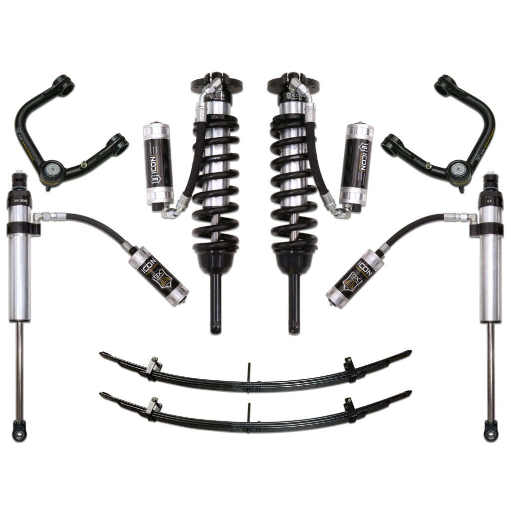 ICON K53006T Stage 6 Suspension System Tubular UCA Toyota Tacoma 0-3.5" / 16-Up 0-2.75"