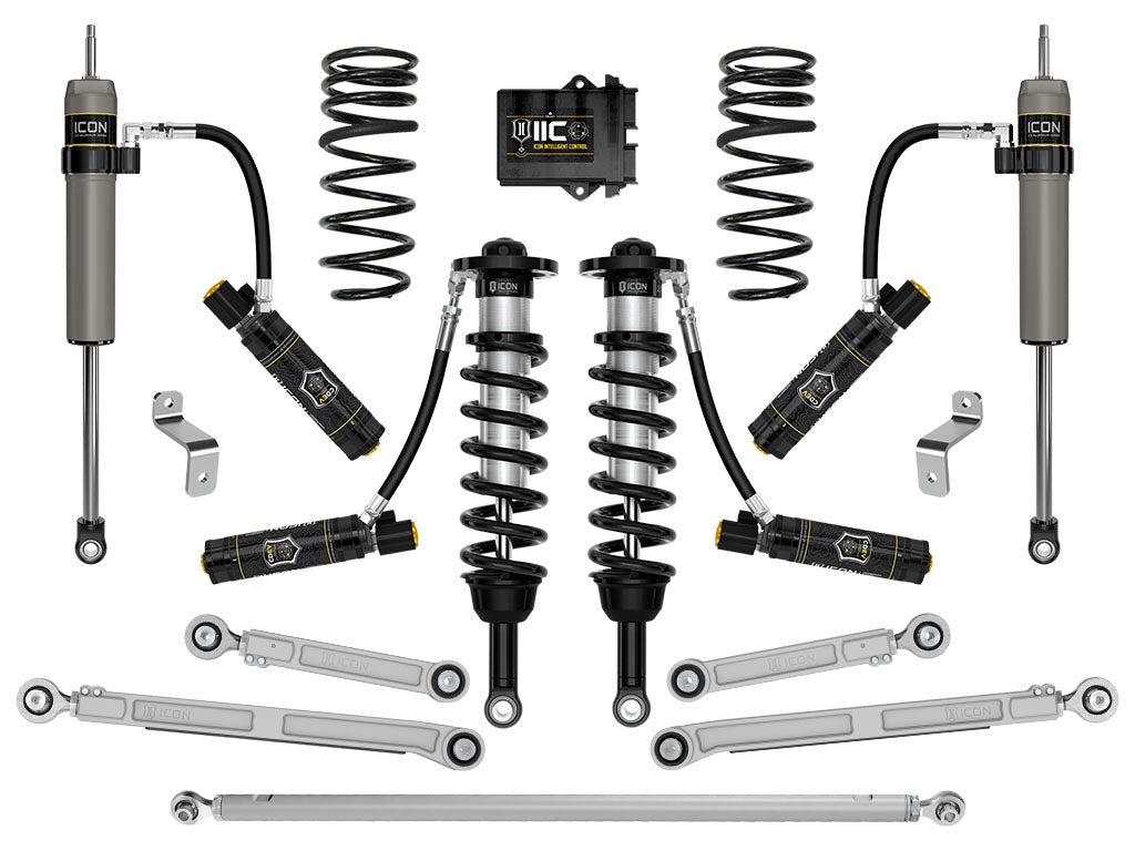 Icon 2.5" Stage 10 Suspension System w/Billet Kit for 2023-2025 Toyota Sequoia