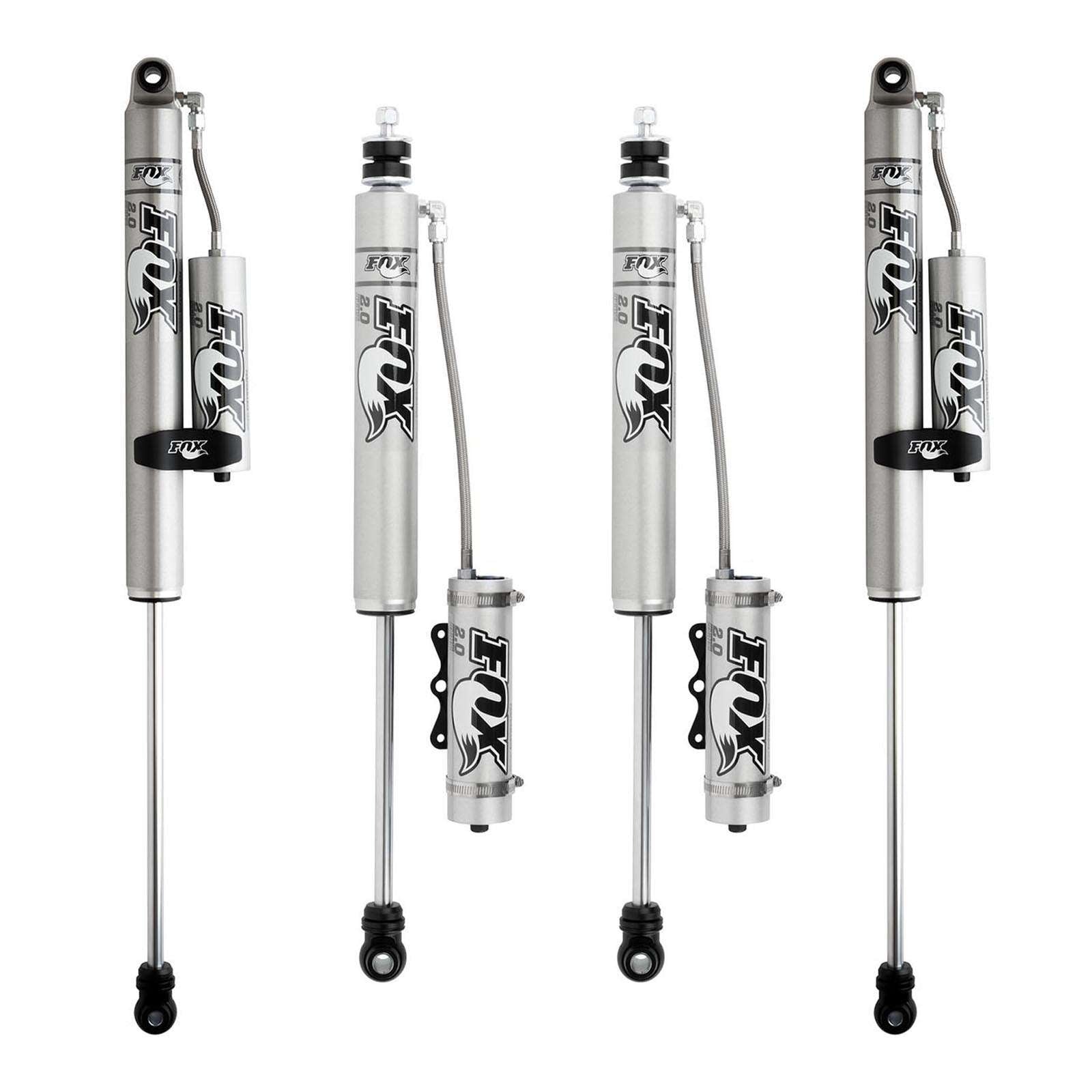 Fox 2.0 Performance Series Shocks w/ Reservoir Set for 2017-2024 Ford F350 Super Duty 4WD