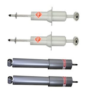 Toyota Tacoma KYB Complete Set Gas-a-Just Front Struts and Rear Shocks