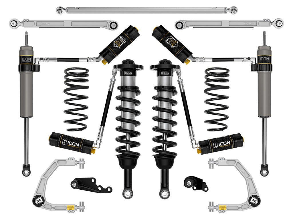 Icon 1.25-3" Stage 8 Suspension System CDCV Billet Kit for 2024-2025 Lexus GX550
