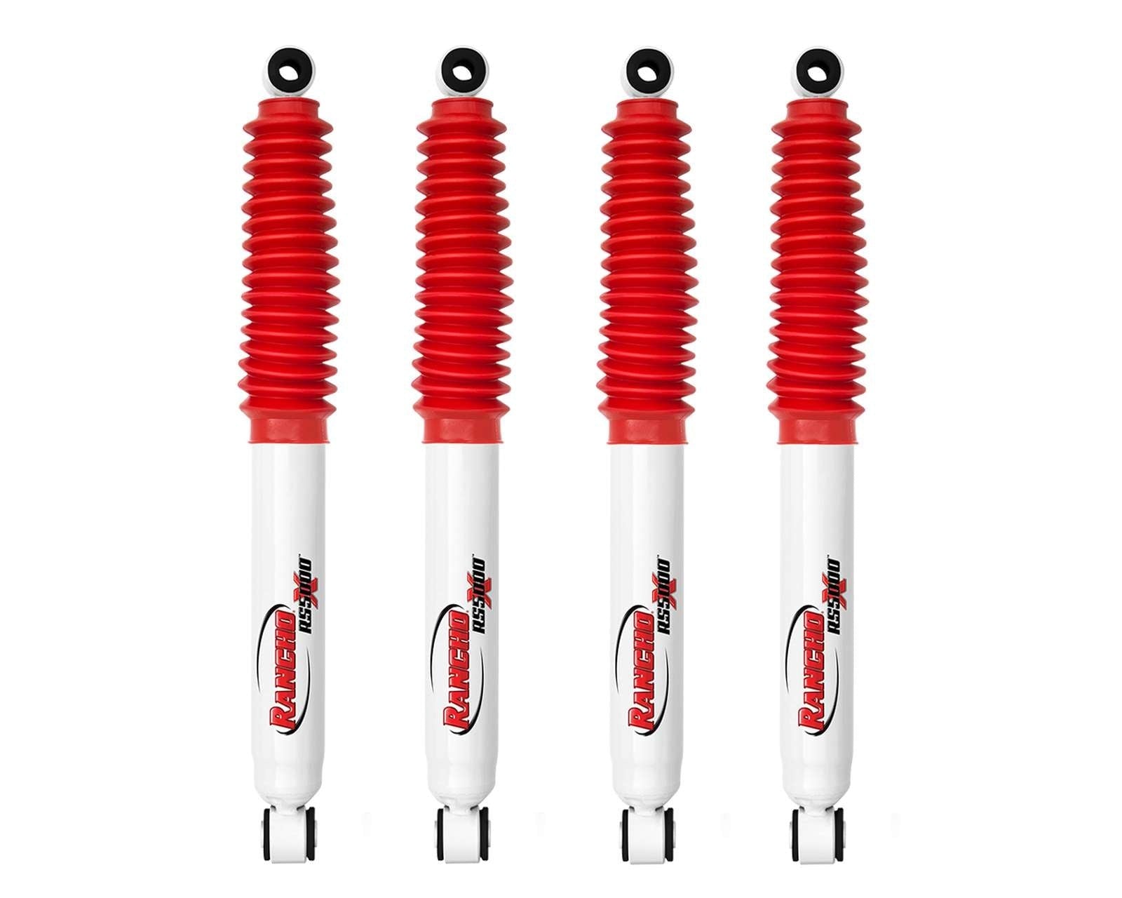 Rancho RS5000X Gas Shocks Set for 1999-2004 Ford F250 Super Duty 4WD
