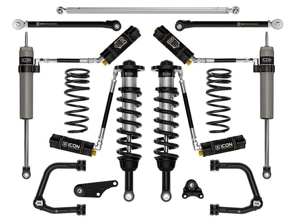 Icon 1.25-3" Lift Stage 8 Suspension System CDCV Tubular Kit for 2024-2025 Toyota Land Cruiser