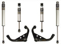 Icon 2.5 Internal Reservoir Shocks System w/ UCA Kit for 2011-2019 GMC Sierra 3500 HD