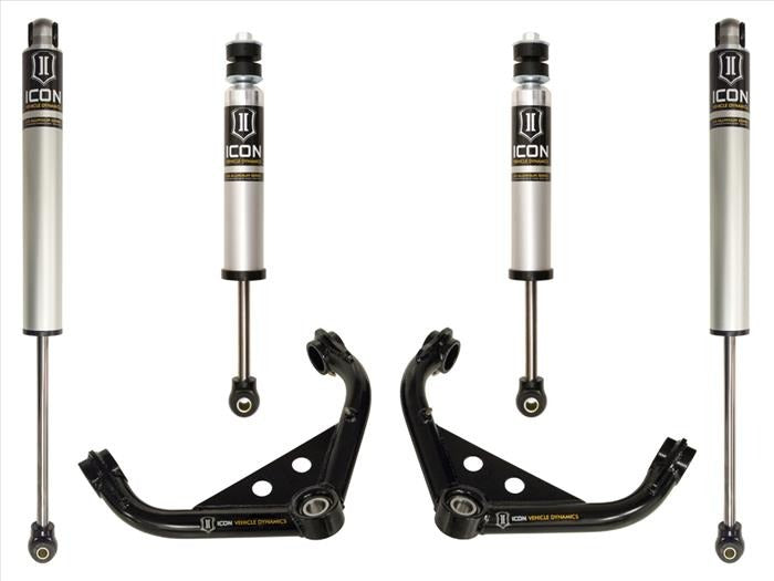 Icon 2.5 Internal Reservoir Shocks System w/ UCA Kit for 2011-2019 GMC Sierra 3500 HD