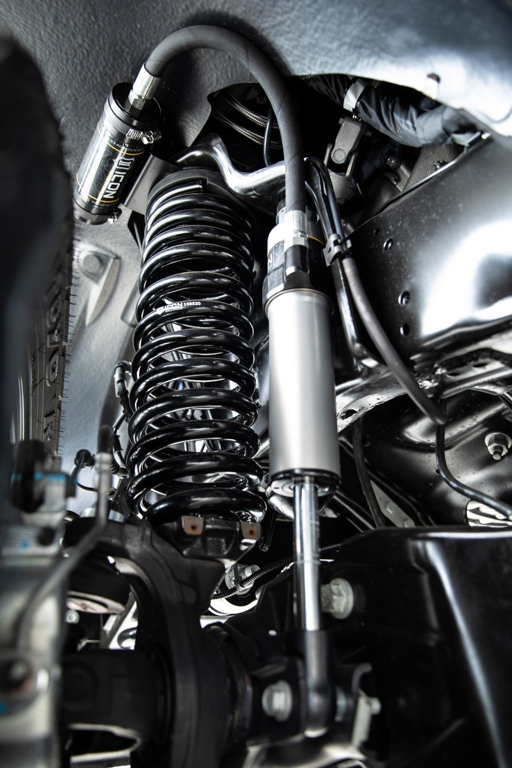 Icon 2.5" Dual Rate Spring Kit Front for 2023-2025 Ford F250 Super Duty 4WD Diesel