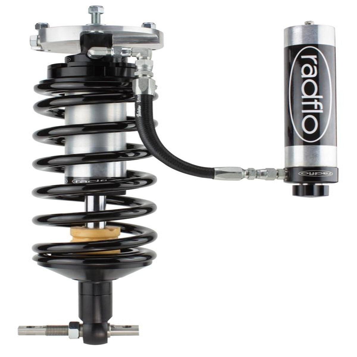 Radflo 2.5 600R Pro OE Coilover w/Reservoir Front Pair for 2004-2008 Ford F150 4WD