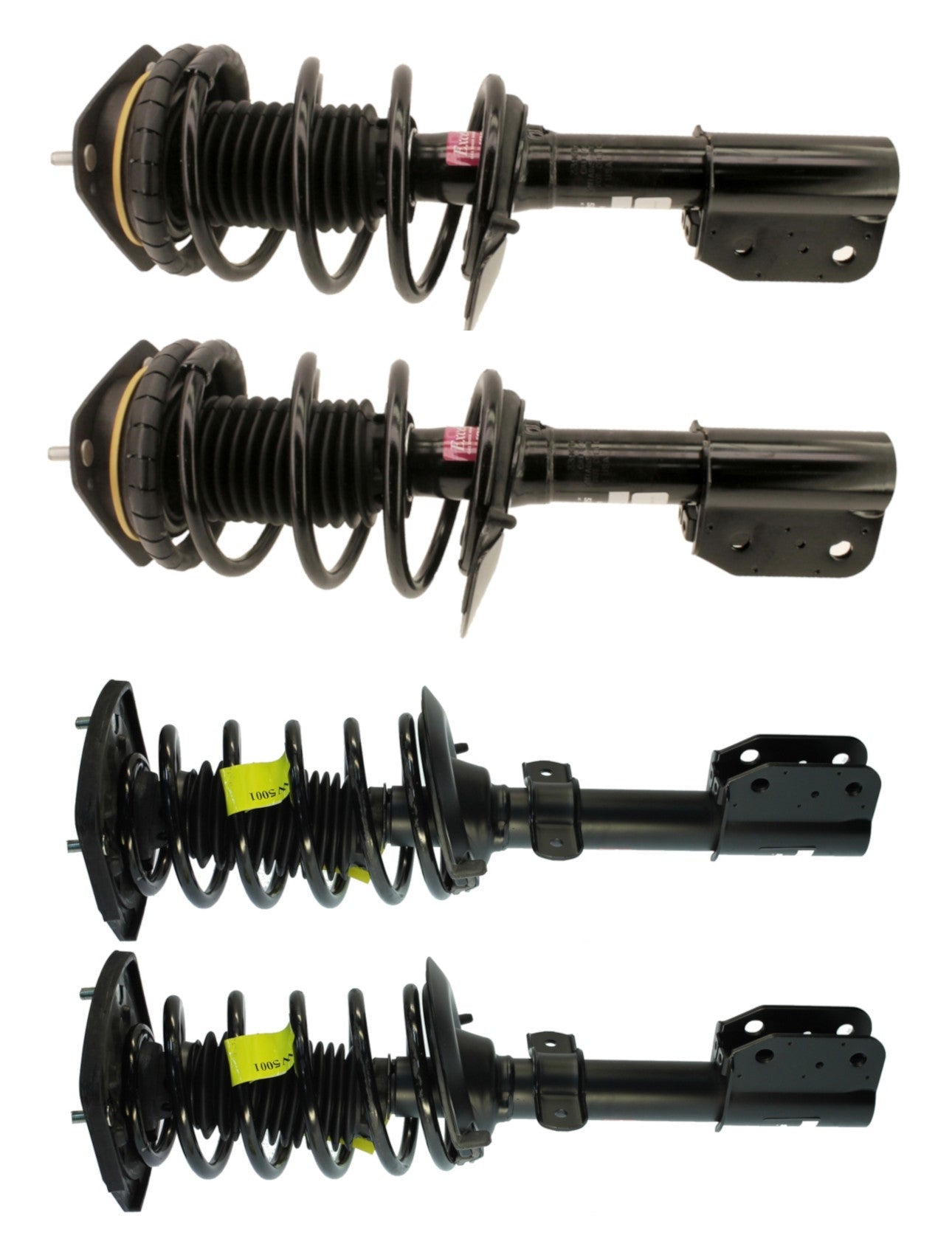 KYB Strut-Plus Assembly Front and Rear Kit SR4089, SR4103, SR4104