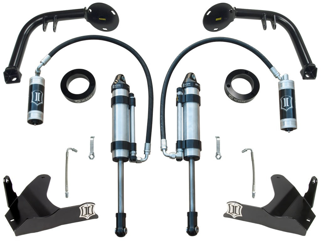 Icon S2 Secondary Shocks System Stage 3 Kit for 2003-2009 Lexus GX470 4WD