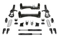 Fabtech 6" Basic System w/Rear Stealth Shocks Kit for 2019-2024 Chevrolet Silverado 1500 RWD w/6" lift