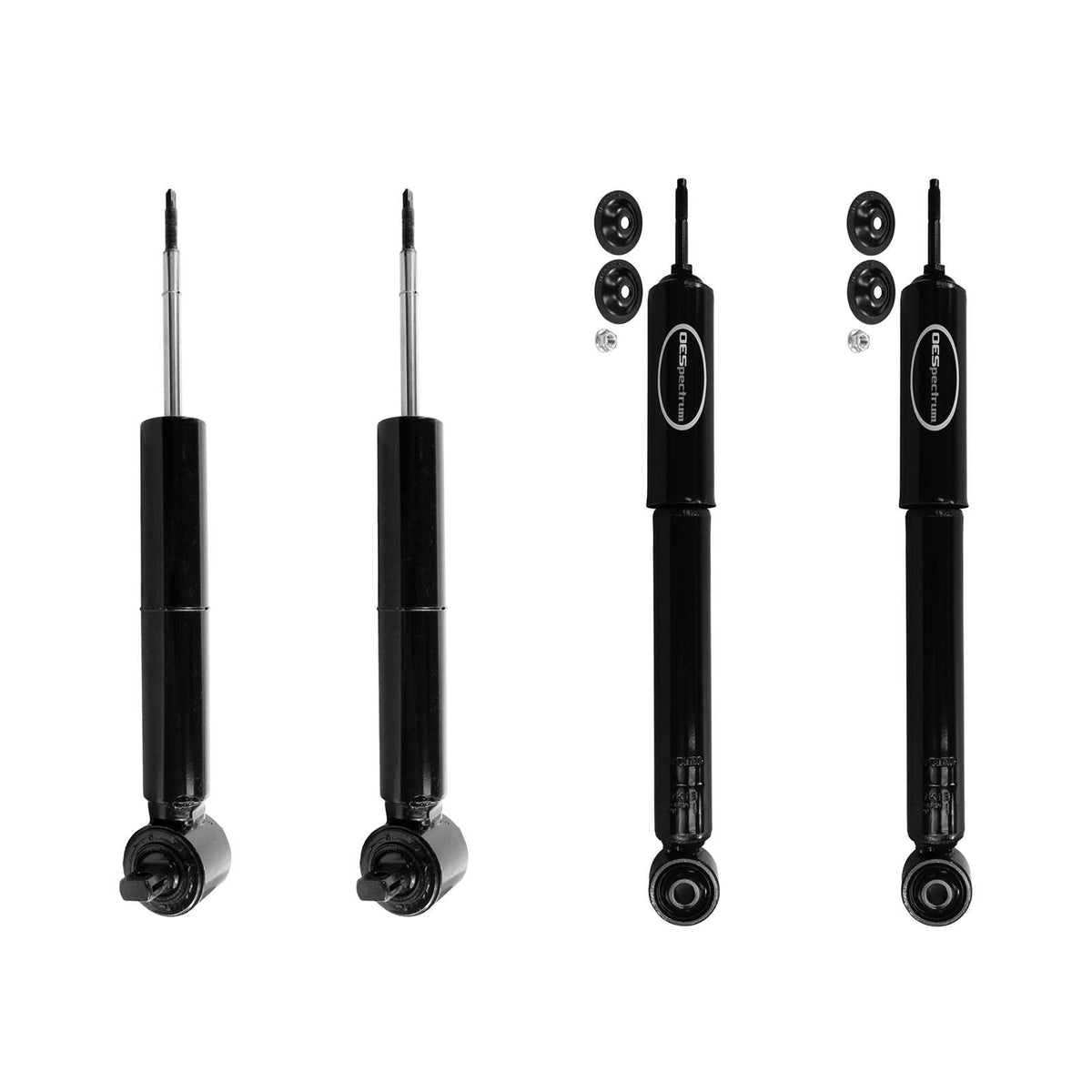 Monroe OESpectrum Shocks Set for 2014-2018 Chevrolet Silverado 1500 4WD RWD