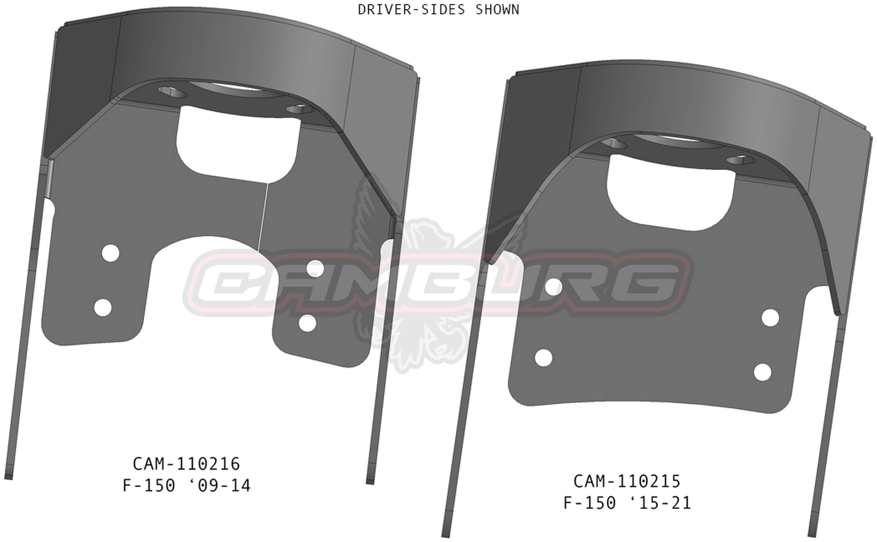 Camburg Ford F-150 4wd '09-14 Raptor Conversion Coil Bucket Kit