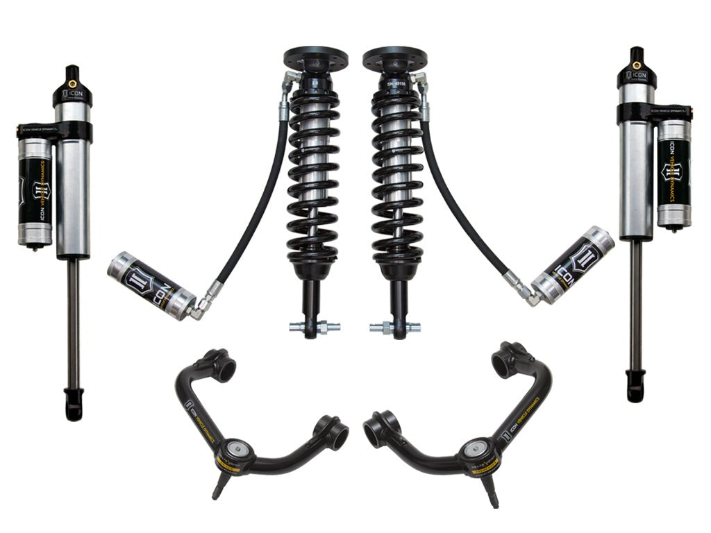 Icon 1.75-2.63" Suspension System Stage 4 Tubular Kit for 2009-2014 Ford F150