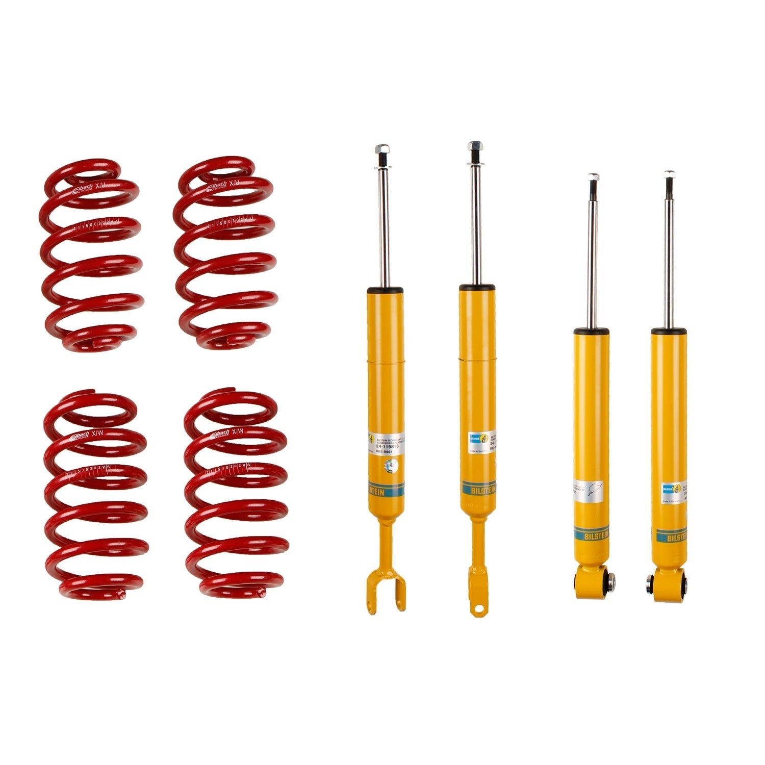 Bilstein 46-188588 Front and Rear B12 (Sportline) Suspension Kit Audi A4