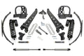 Fabtech 8" Radius Arm System w/Dirt Logic 4.0 Coilovers & Rear 2.25 Shocks Kit for 2008-2016 Ford F250 Super Duty 4WD w/8.0" lift