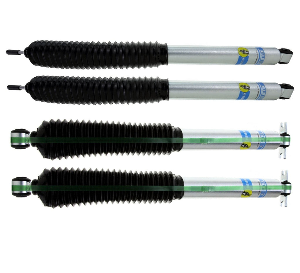 Bilstein B8 5100 Front and Rear Shocks For 3.5-5" Long Arm Lift Kit 24-186872, 33-186887