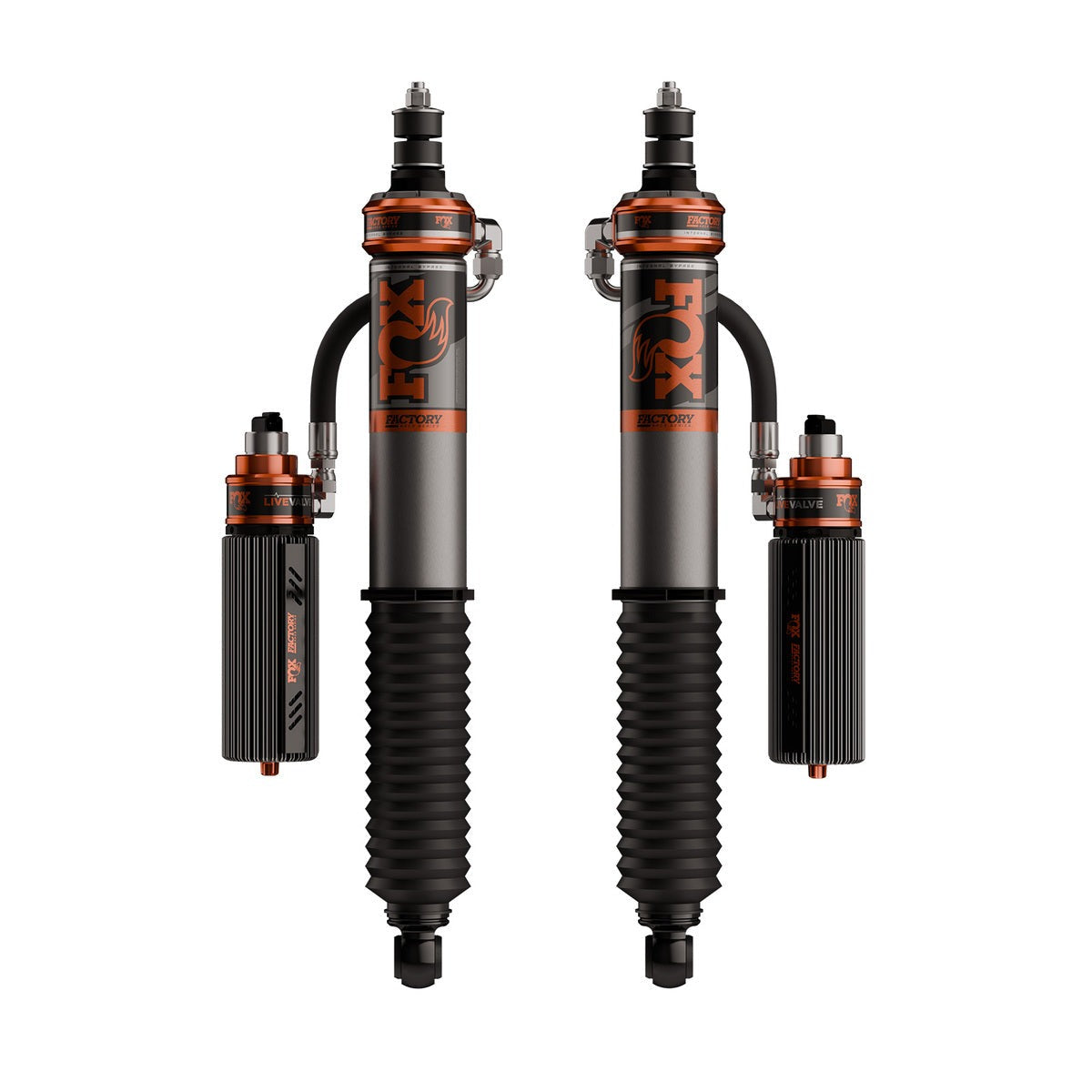 FOX 883-06-259 Front and Rear Factory Race Coil-Over Reservoir Shock Pair - Adjustable