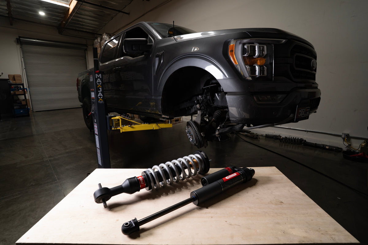 Eibach Pro-Truck Stage 3R Coilovers and Reservoir Shocks Set w/1-3" lift 2015-2026 Ford F-150 Super Crew 4WD