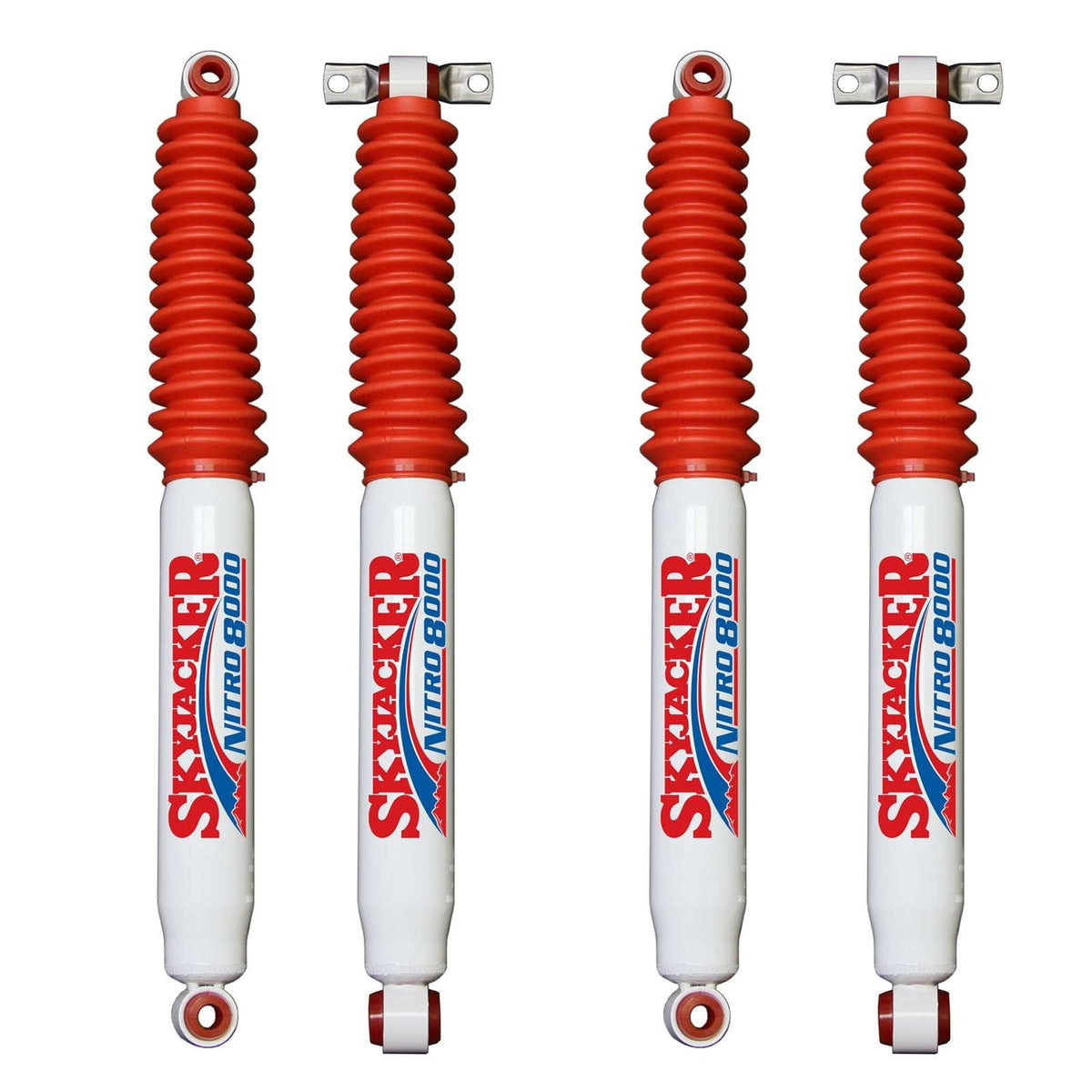 Skyjacker N8000 Nitrogen Gas Shocks Set for 1988-1998 Chevrolet K2500 4WD