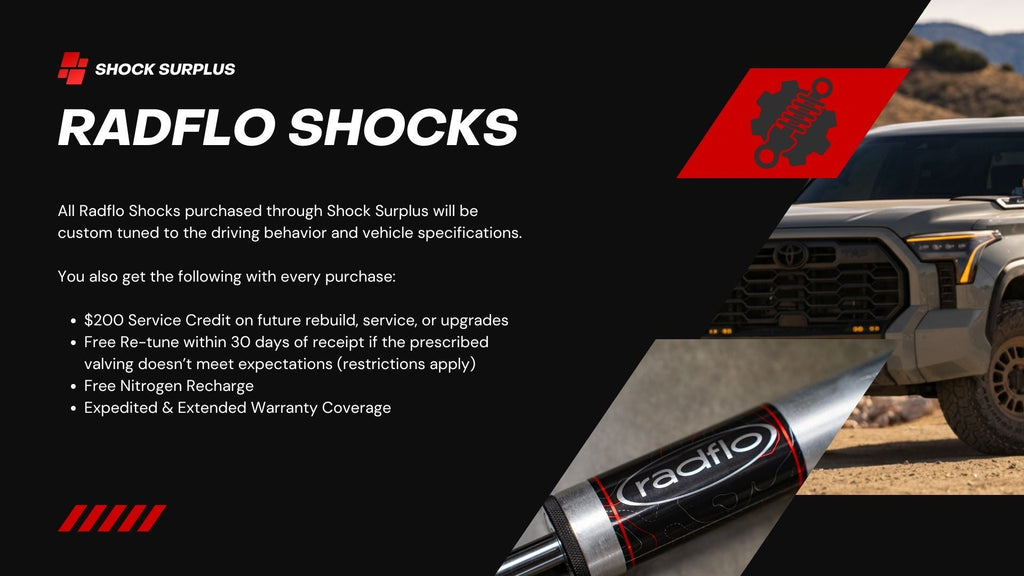 Radflo 2.0 500R Sport IFP Kit for 2025-2026 Toyota Land Cruiser
