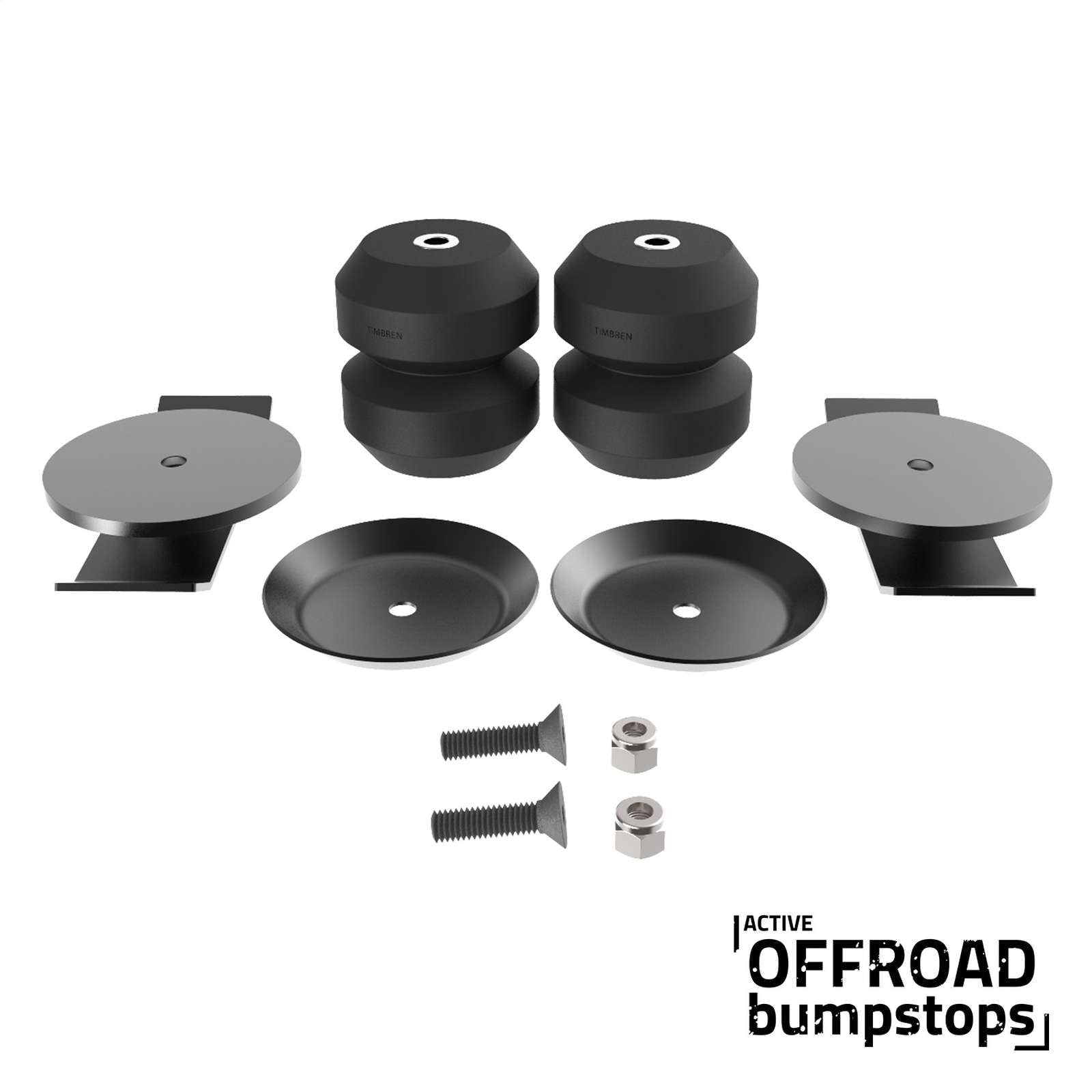 Timbren Active Off Road Rear Bump Stop Pair for 2005-2022 Nissan Frontier 4WD RWD
