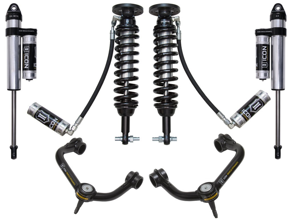 Icon 1.75-3" Suspension System - Stage 4 Tubular Kit 2015-2020 Ford F-150 RWD