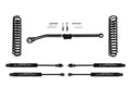 Fabtech 2.5" Basic Lift Kit w/Stealth Shocks for 2017-2024 Ford F250 Super Duty 4WD w/2.5" lift
