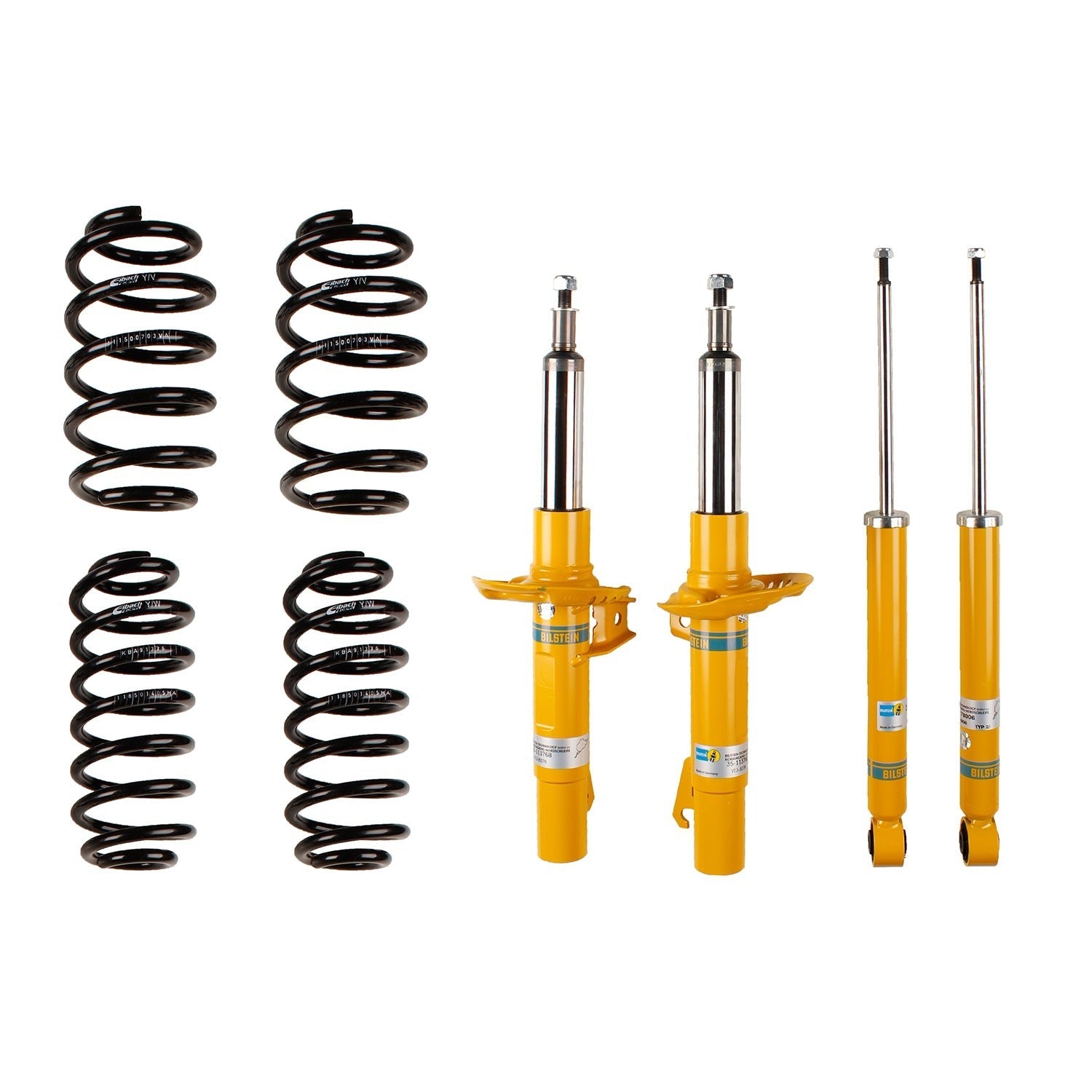 Bilstein 46-184153 Front and Rear B12 (Pro-Kit) Suspension Kit Volkswagen Rabbit
