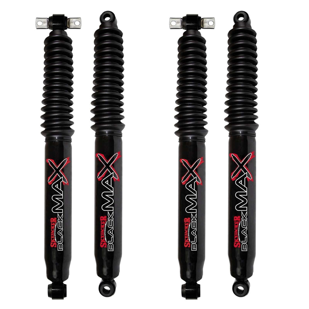 Skyjacker Black MAX Hydro Shocks Set for 2000-2005 Ford Excursion 4WD