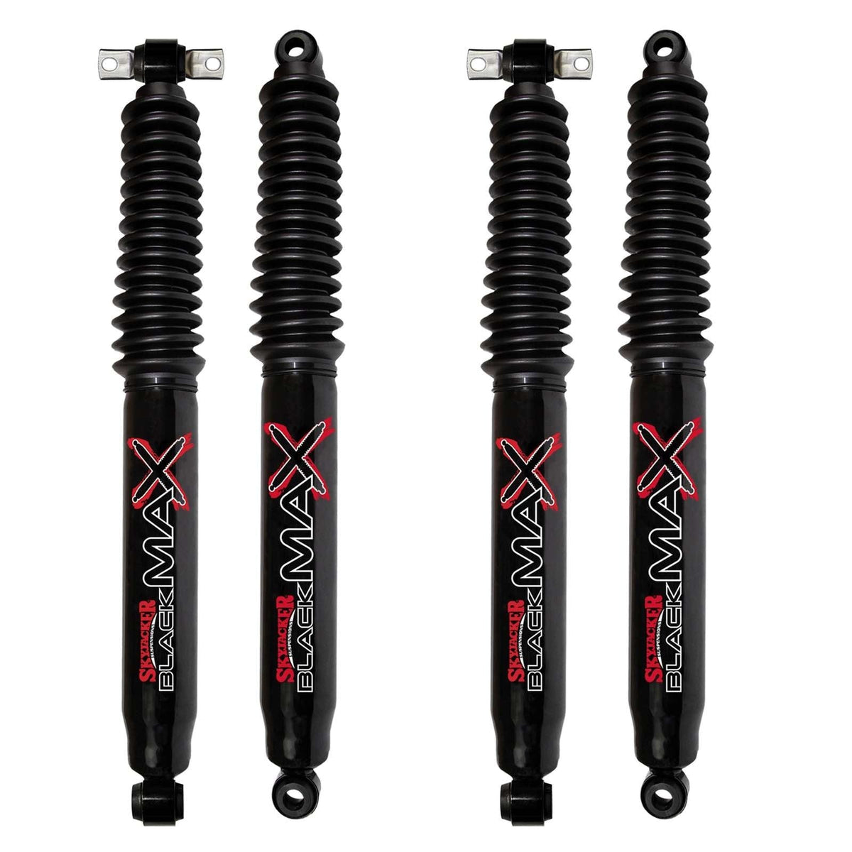 Skyjacker Black MAX Hydro Shocks Set for 2000-2005 Ford Excursion 4WD